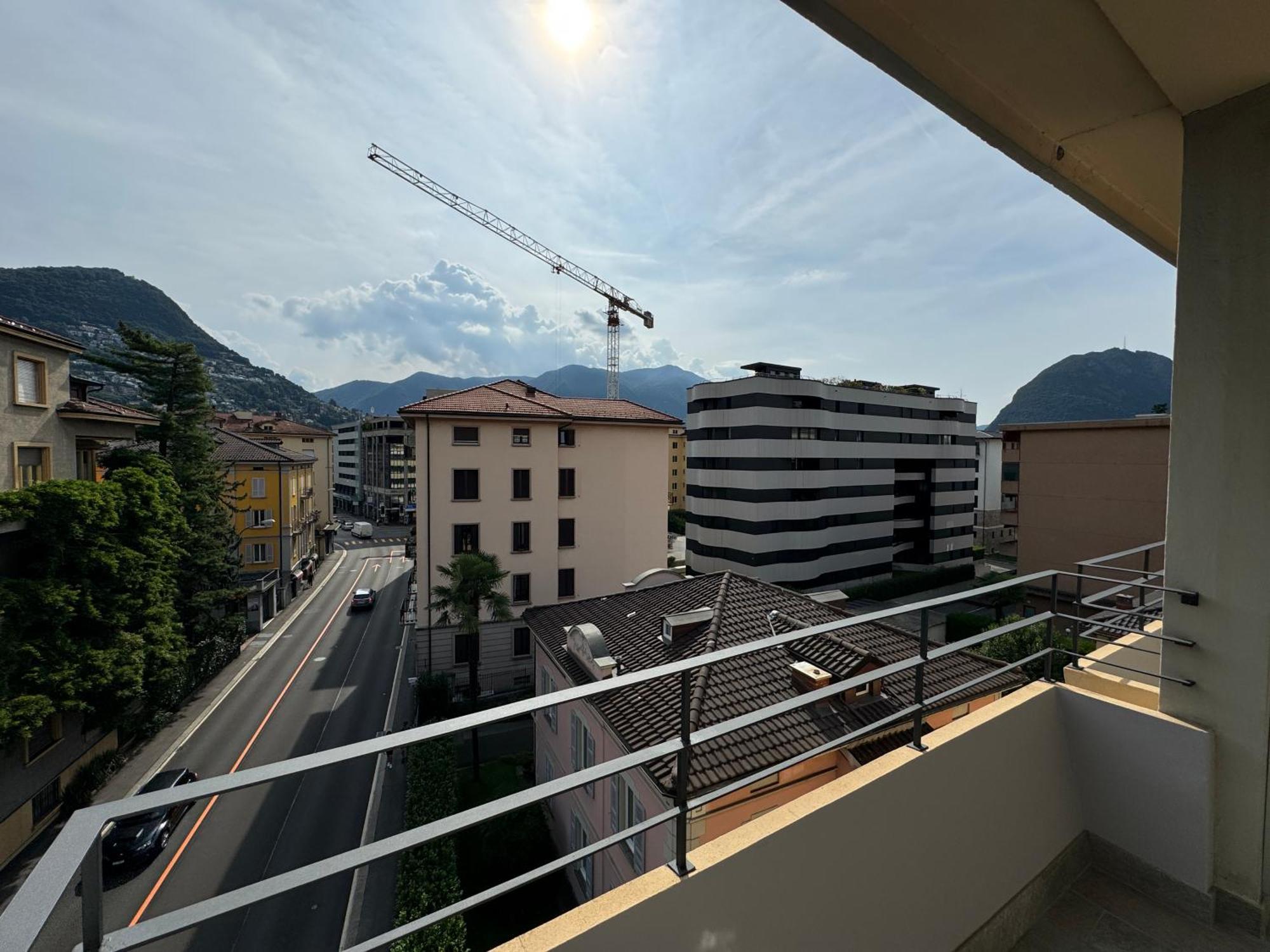 Deluxe Central Apartment - Free Parking Lugano Dış mekan fotoğraf